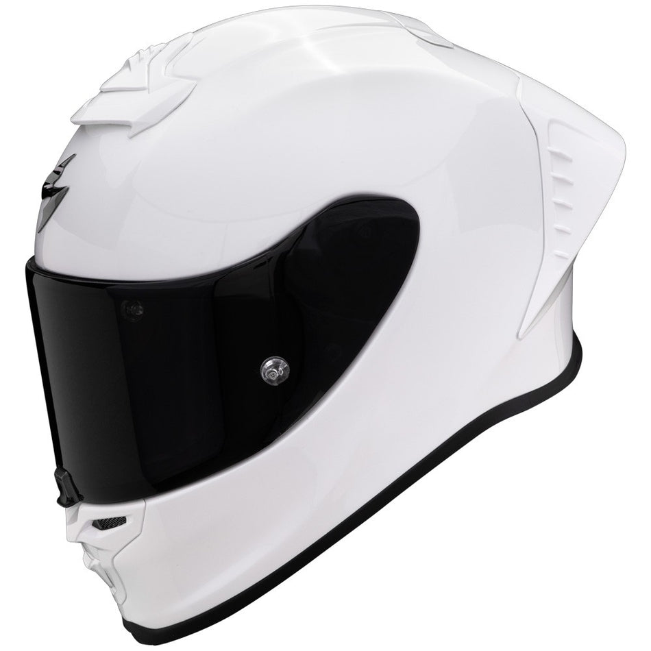 Casco Moto Integrale Scorpion EXO-R1 EVO II AIR SOLID Bianco perla