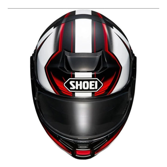 Casco modulare Neotec 3 Grasp Tc-5 Bianco Rosso Shoei