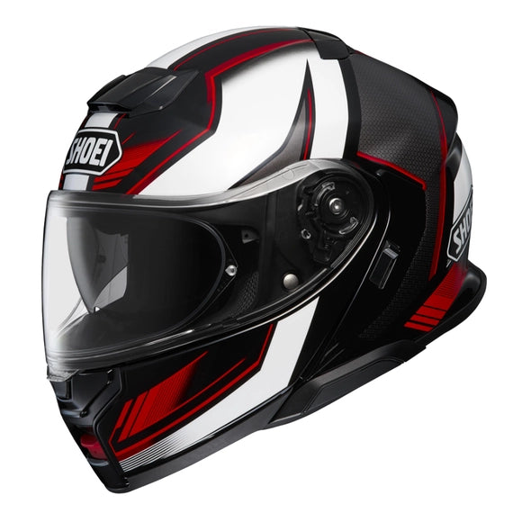 Casco modulare Neotec 3 Grasp Tc-5 Bianco Rosso Shoei