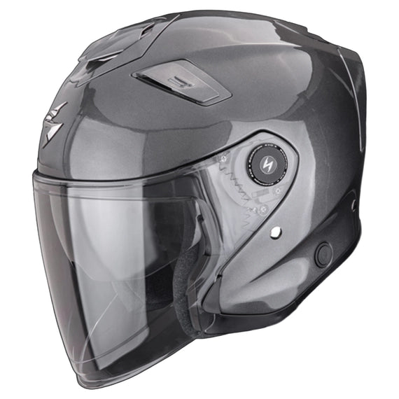 Casco Jet Scorpion Exo-GT In CarbMetalliconio Grigio