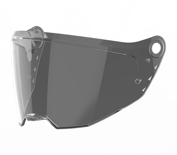 Visiera specchiata argento casco Airoh Bandit silver mirrored visor