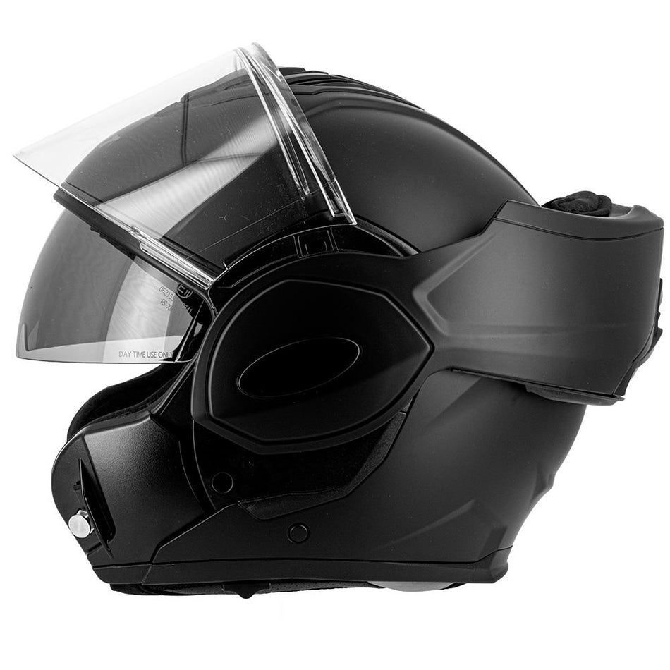 Eight - Casco modulare FlipTech Nero Opaco