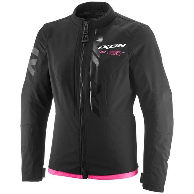 Giacca Invernale Combat Ixon LS Textile da donna Nero Rosa