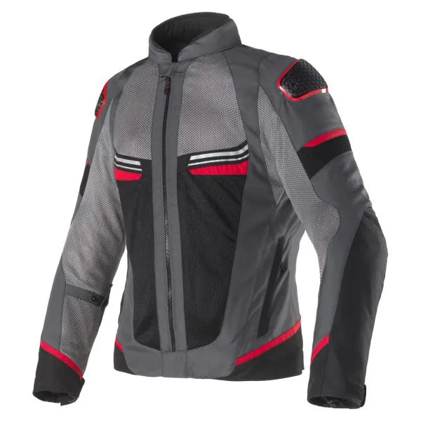 Giacca estiva Clover Airjet 6 R Grigio scuro/Rosso