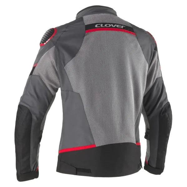 Giacca estiva Clover Airjet 6 R Grigio scuro/Rosso