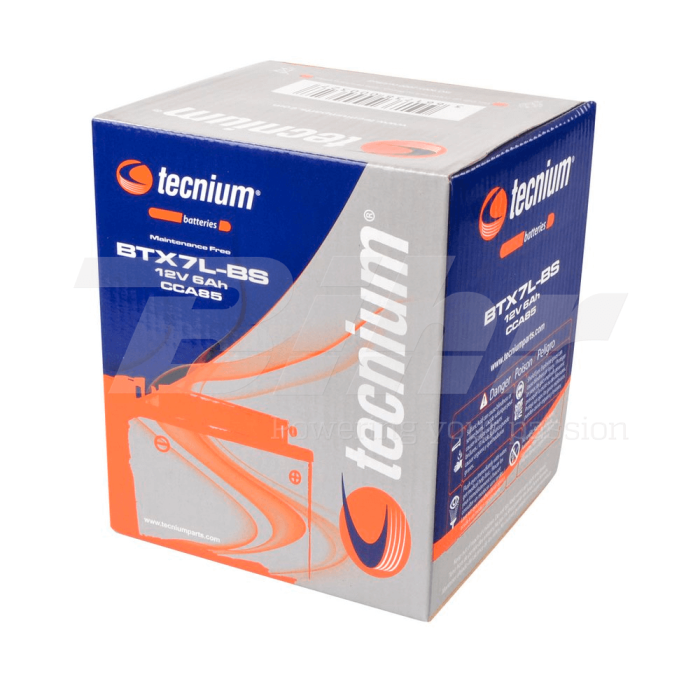 Batteria moto scooter sigillata Tecnium BTX7L-BS 12V 6Ah =YTX7L-BS