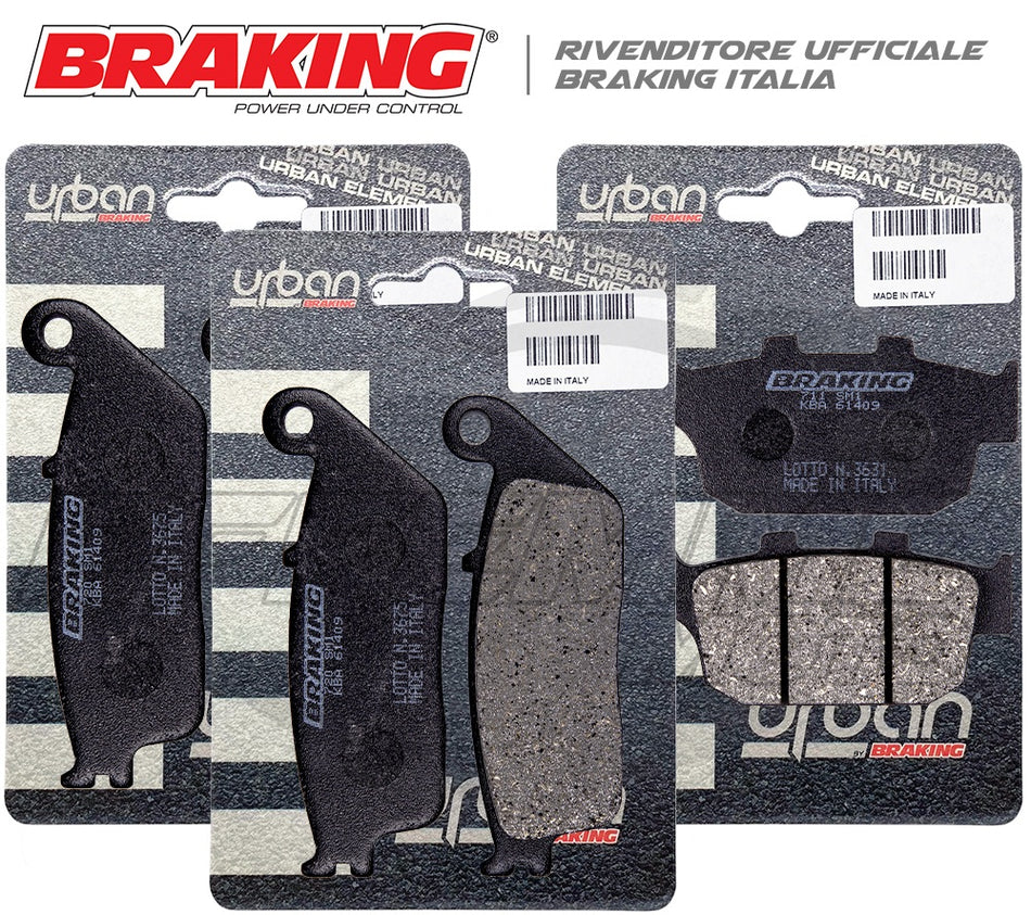 Pastiglie VOGE Valico 500 DS /DSX 2021>2024 (Kit Ant.+ Post. BRAKING)