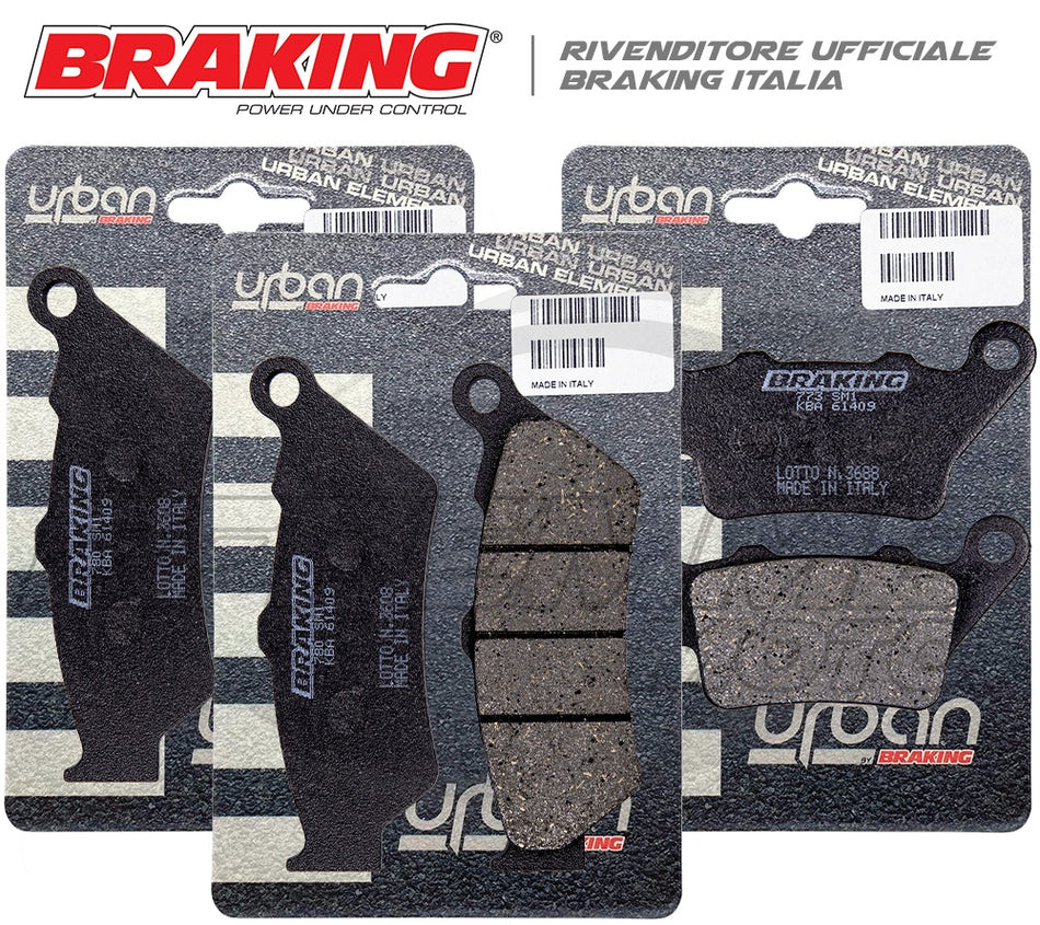 Pastiglie APRILIA Tuareg 660 2021> 2025 (Kit Ant.+ Post. BRAKING)