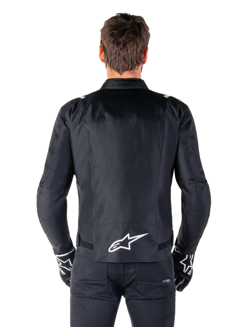 Giacca in tessuto Impermeabile Alpinestars T-SPS V2 Nero/Bianco