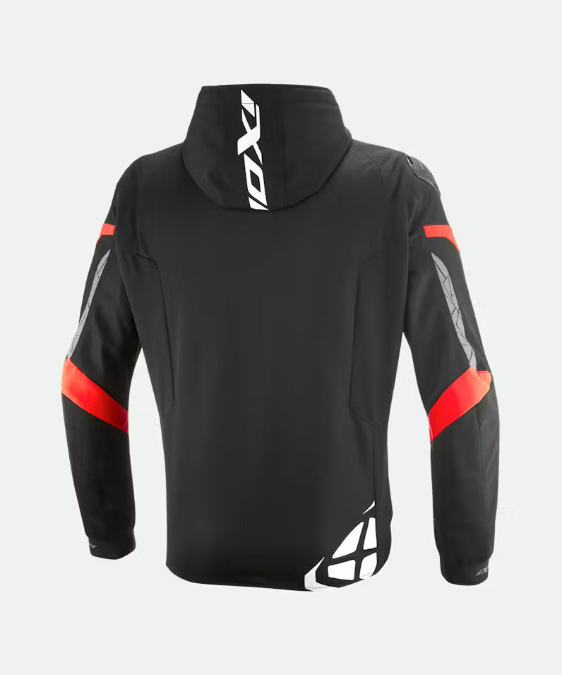 Giacca Giubbotto Moto Ixon PULSION AIR Nero Rosso