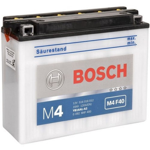 BATTERIA BOSCH YB16AL-A2 CON ACIDO YB16ALA2