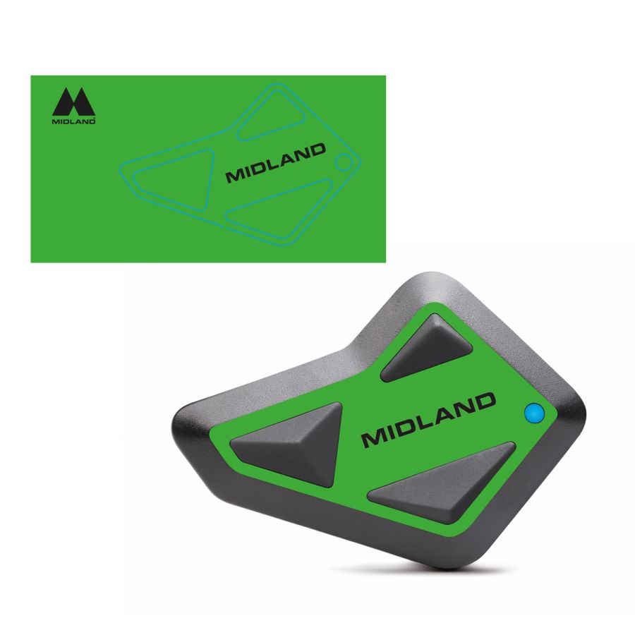 Adesivo Midland Style Cover Lime Energy Per Interfoni della Linea BT MINI (1 pz)
