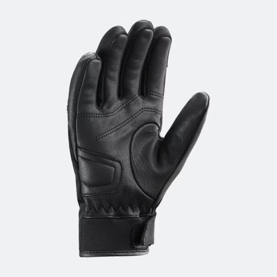 Guanti Moto Ixon MS Win Pro Cain 2 Tessuto/Pelle Nero