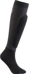 Calza tecnica lunga con protezione tibiale rimovibile Sixs