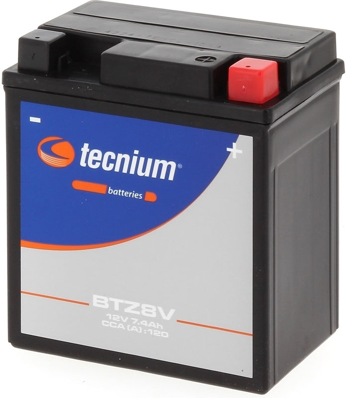 Batteria SLA senza manutenzione Tecnium BTZ8V 12V 7,4 AH = YTZ8V