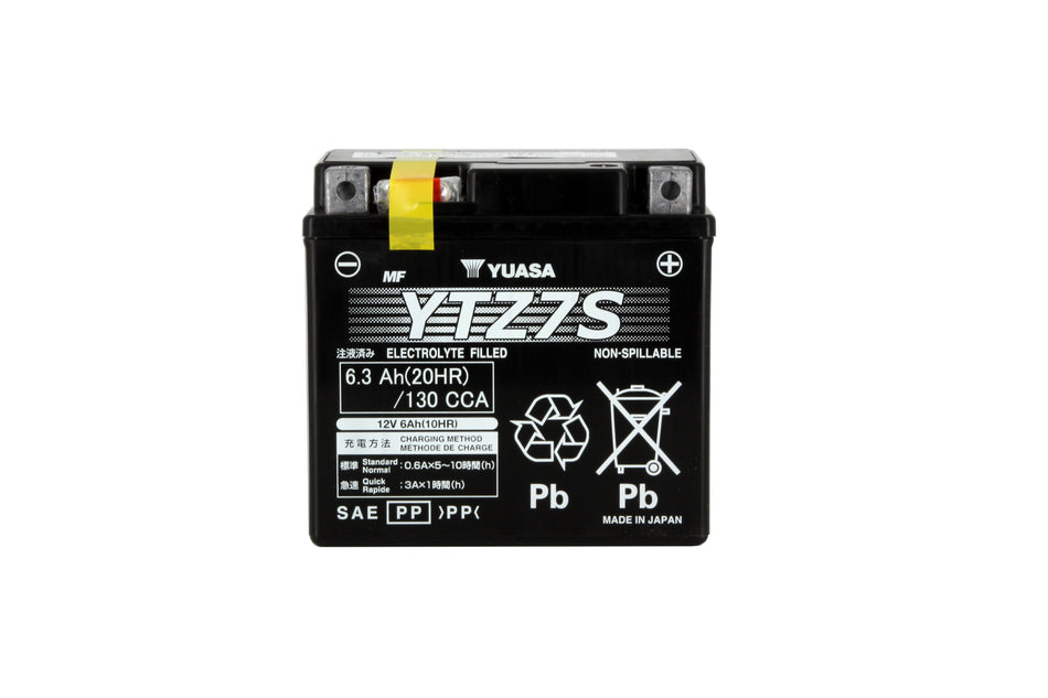 Batteria Yuasa YTZ7-AGM  senza manutenzione Pronta all'uso