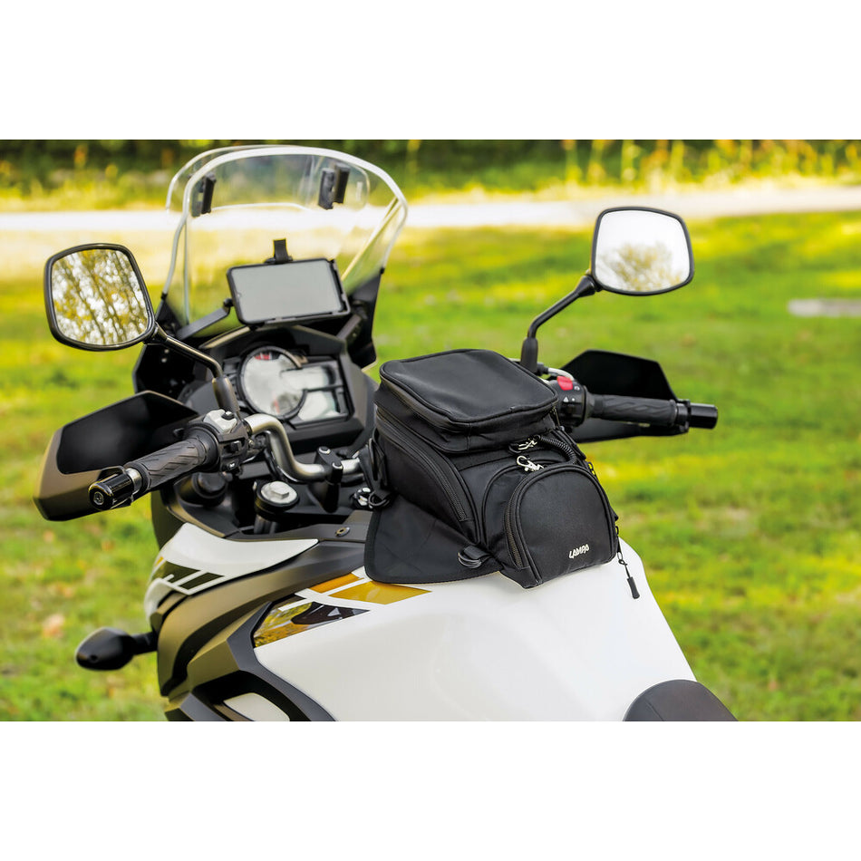 T-Voyager 4 in 1 Tank-Bag, borsa magnetica per serbatoio con kit 3 borselli intercambiabili