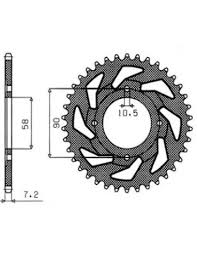 DAELIM DAYSTAR 125 2000>2007 CORONA PASSO 428 CODICE 1-2061