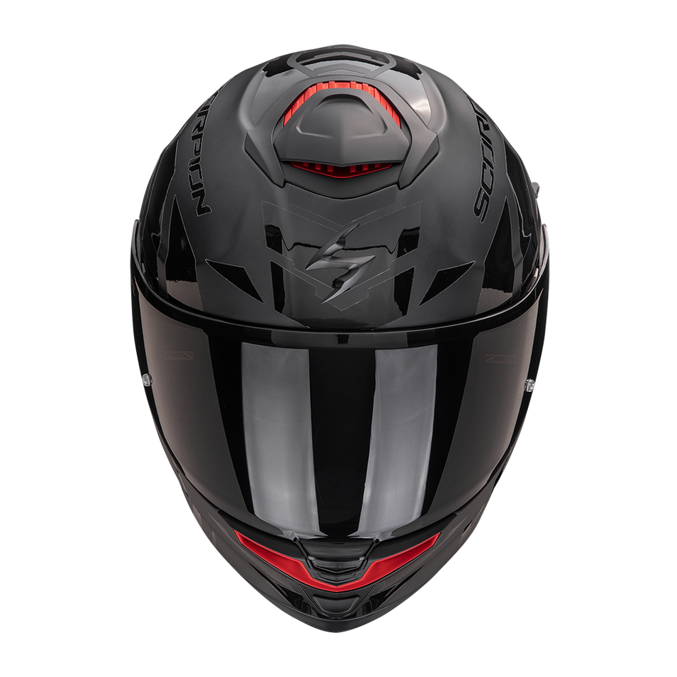 Casco Integrale in Fibra Scorpion Exo-GT SP Air Noble Nero Opaco