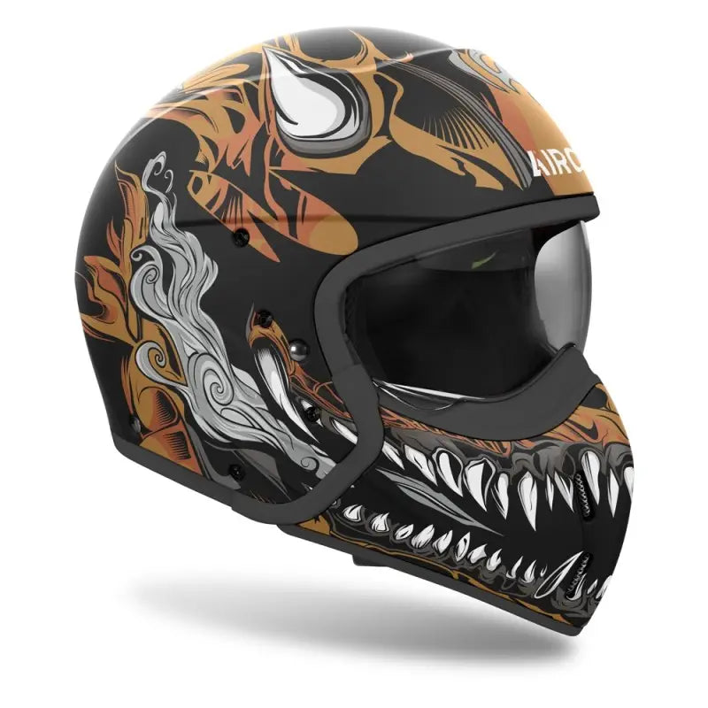 Casco Crossover Airoh J 110 Oni Lucido
