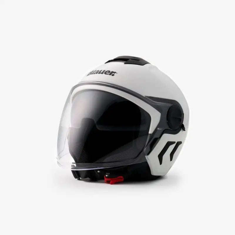 Casco Demi Jet Blauer DJ-01 Monochrome Bianco