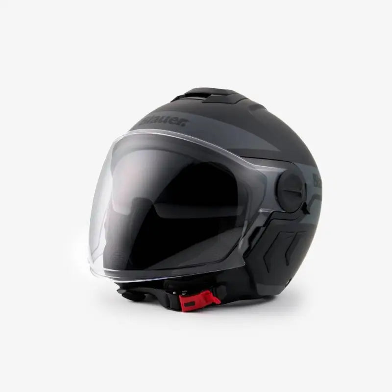 Casco Demi Jet Blauer DJ-01 Nero Opaco