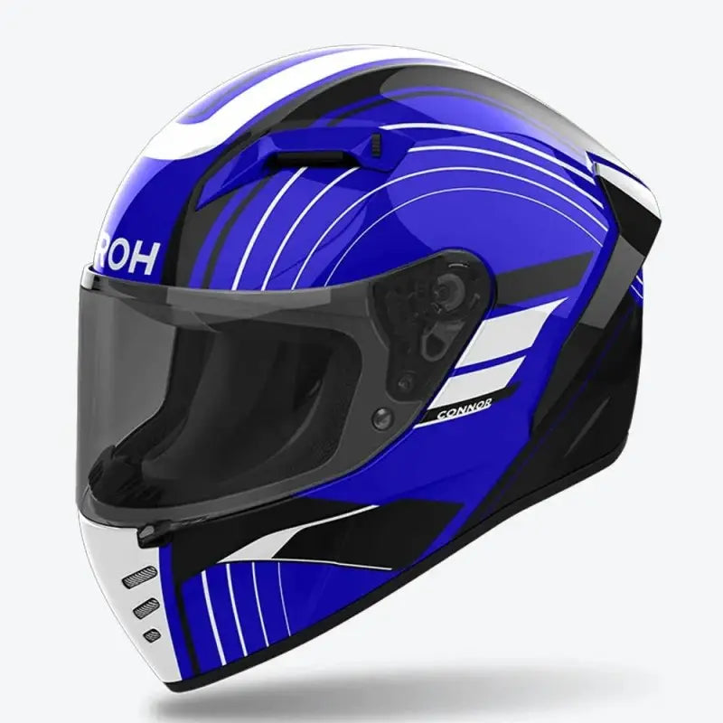 Casco Integrale Airoh CNA18 Connor Achieve Blu Lucido