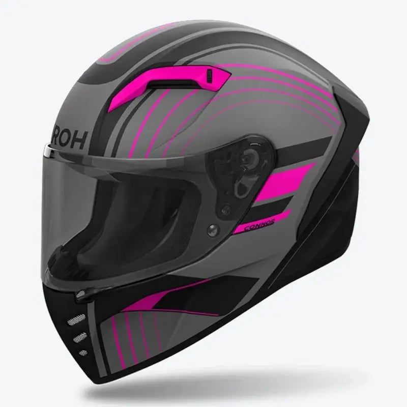 Casco Integrale Airoh CNA54 Connor Achieve Rosa Opaco