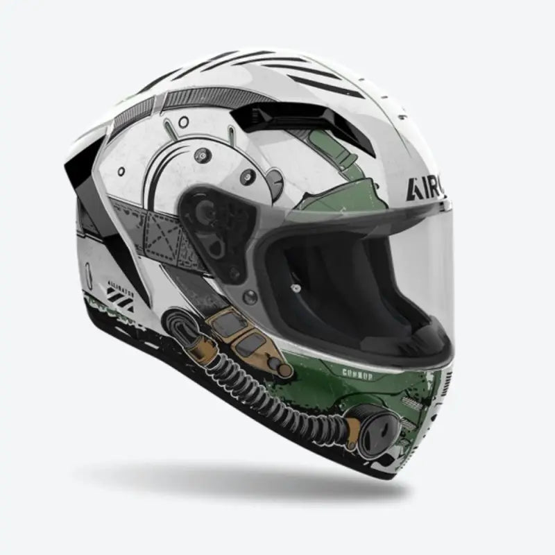 Casco Integrale Airoh CNAL17 Connor Alligator Lucido