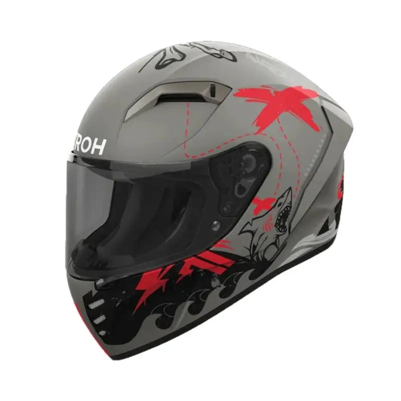 Casco Integrale Airoh CND32 Connor Desperado Orange Matt