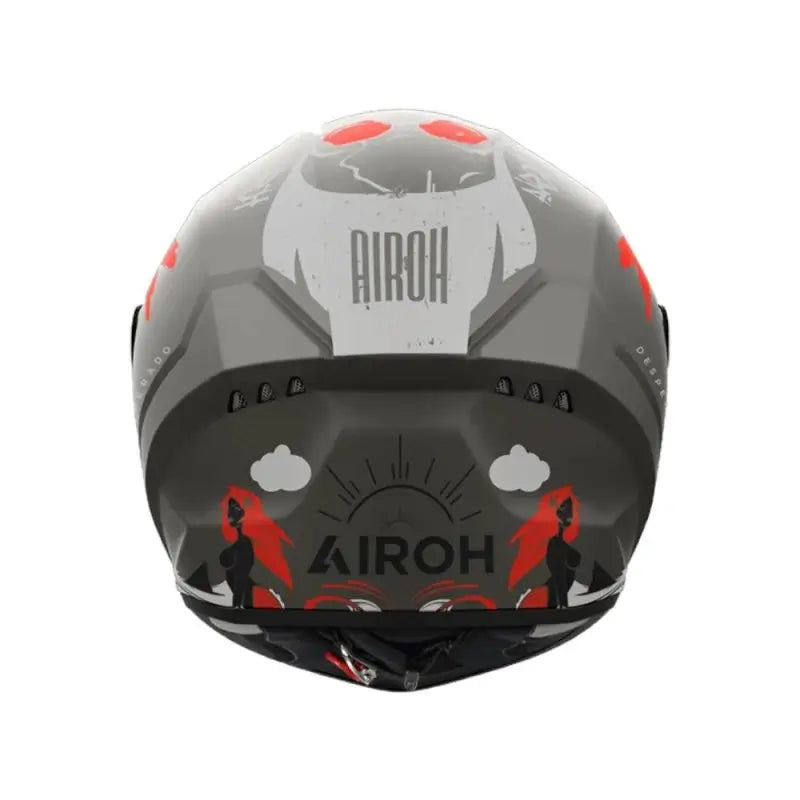 Casco Integrale Airoh CND32 Connor Desperado Orange Matt