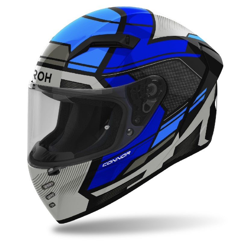 Casco Integrale Airoh CNE18 Connor Ego Blu Lucido