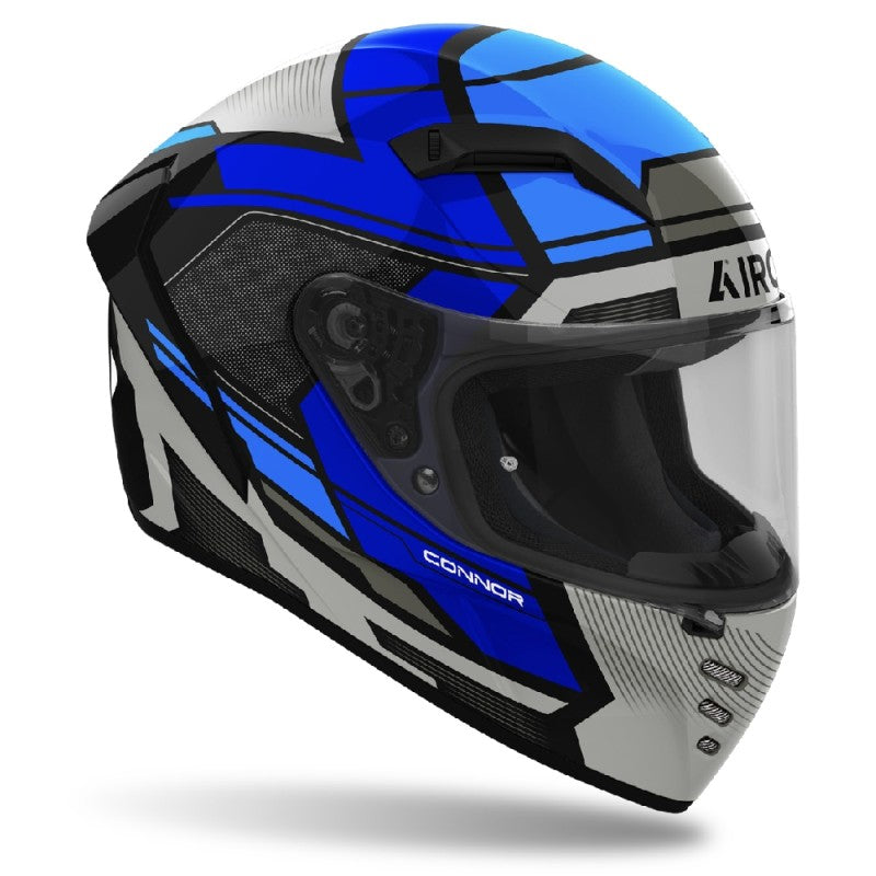 Casco Integrale Airoh CNE18 Connor Ego Blu Lucido