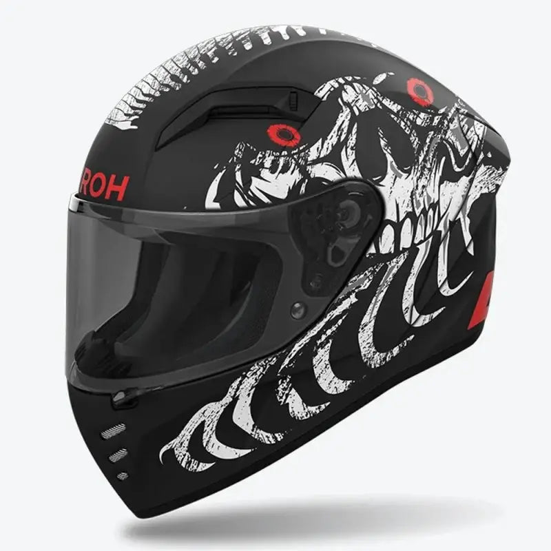 Casco Integrale Airoh Connor CNM35 Myth Nero Rosso Opaco