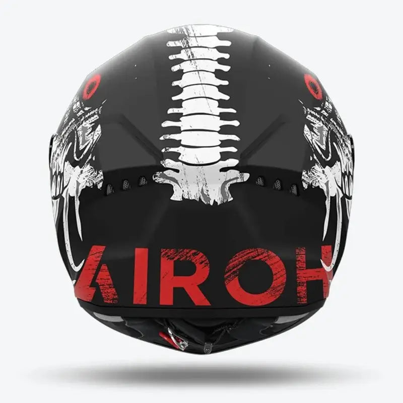 Casco Integrale Airoh Connor CNM35 Myth Nero Rosso Opaco