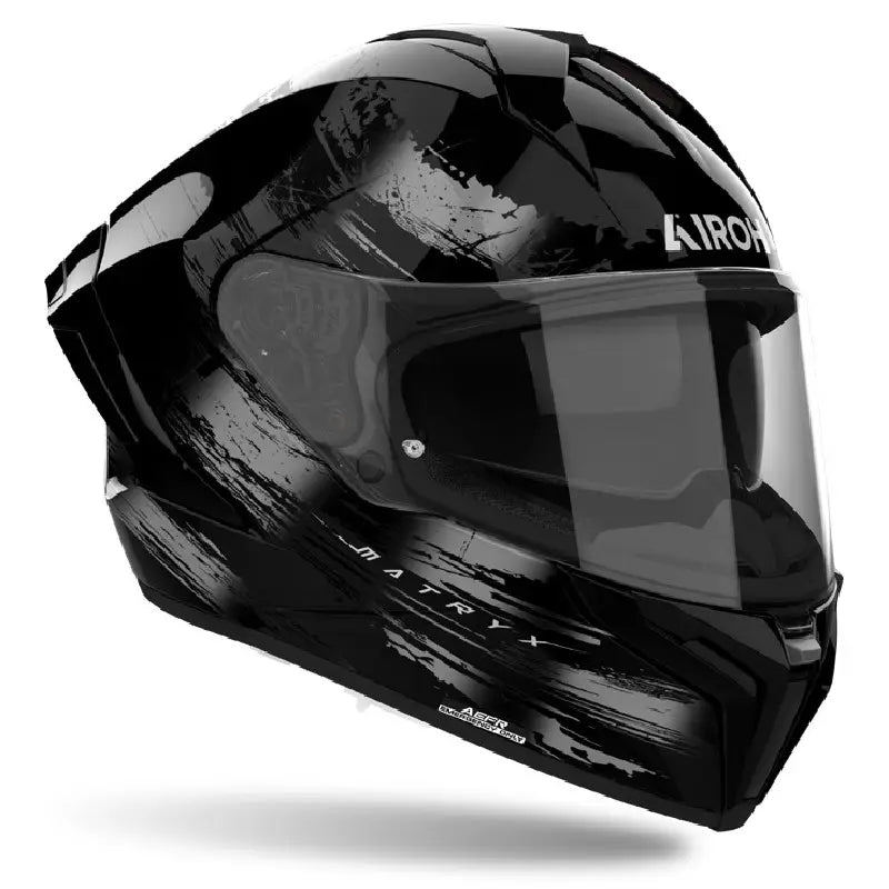 Casco Integrale Airoh Matryx Reflex Grigio Lucido