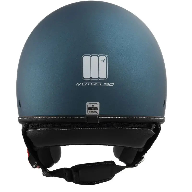 Casco Jet Motocubo 717 Beetle Blu