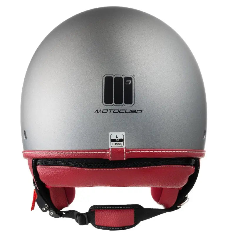 Casco Jet Motocubo 717 Beetle Titanio