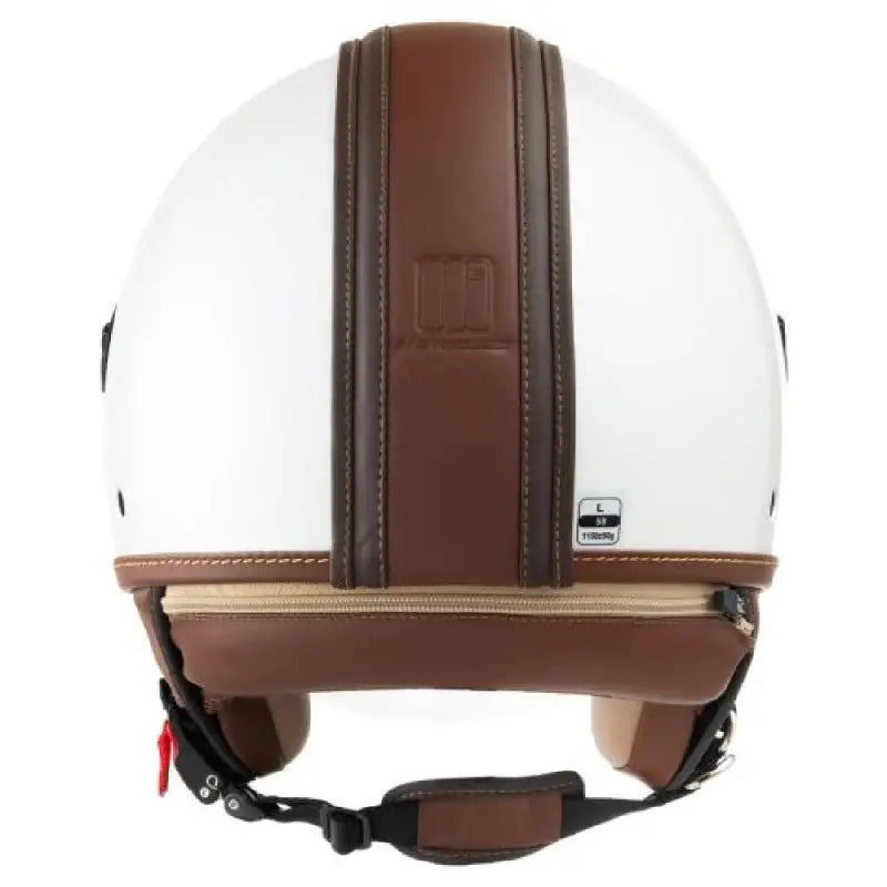Casco Jet Motocubo 727 Top Cube Bianco Perla