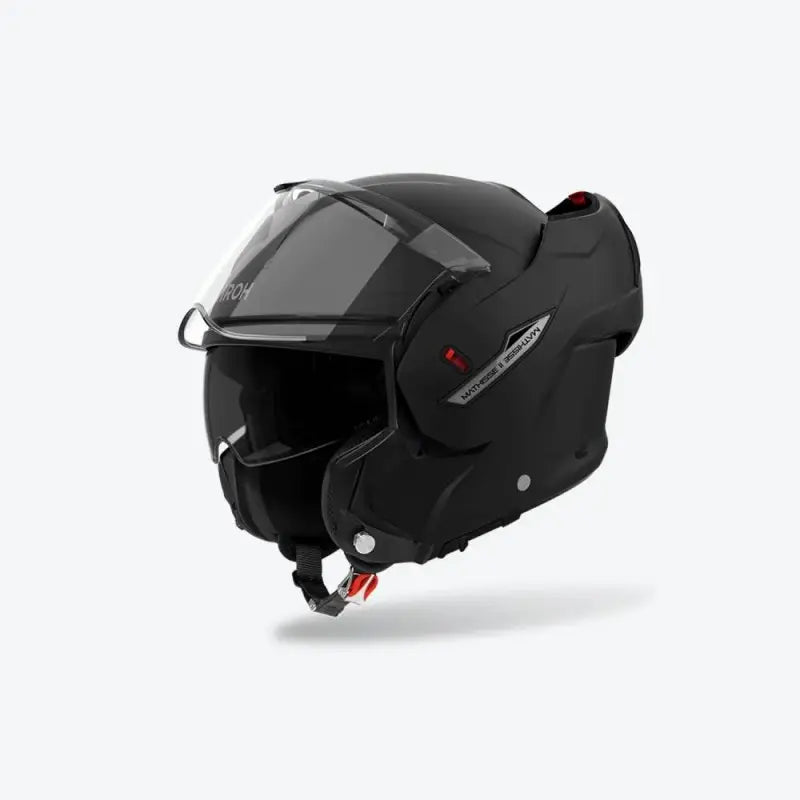 Casco Modulare Reversibile Airoh Mathisse II Color Nero Opaco