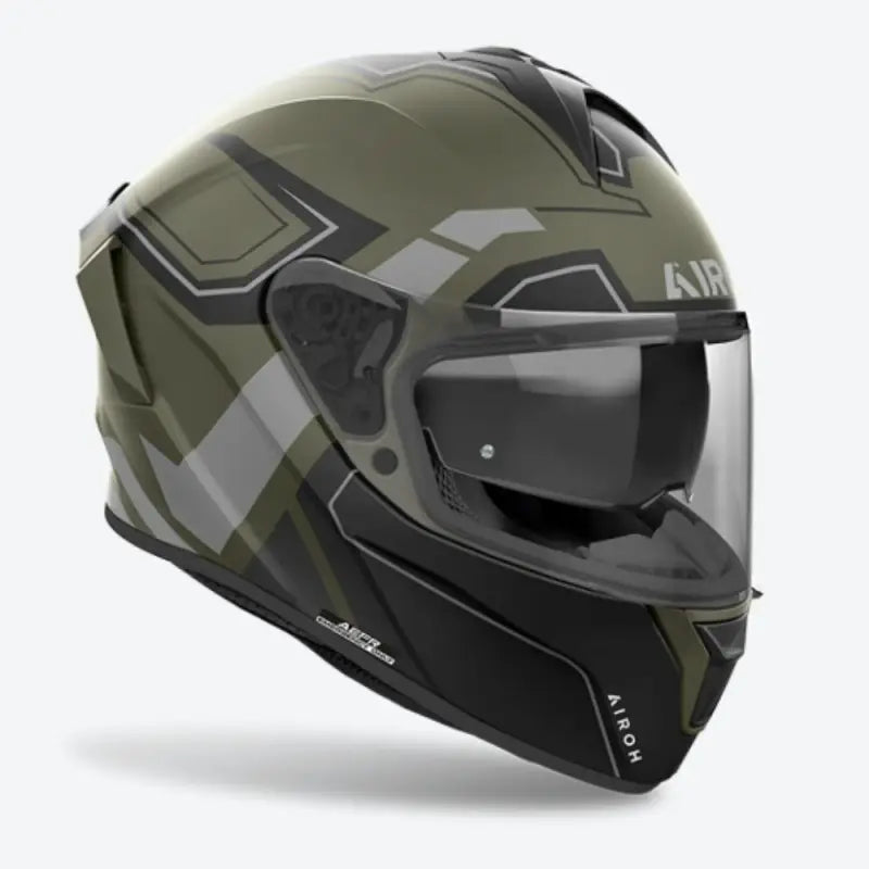 Casco Integrale Airoh Spark 2 Dart Verde Militare Opaco