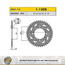 HONDA CRF F (Front & Rear Drum model) 110 2013>2021 CORONA PASSO 420 CODICE 1-1308
