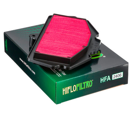 Filtro Aria HiFlo-Filtro per Kawasaki Ninja 400 / 500, Z400, Z500, Eliminator 500, Z7 Hybrid, Ninja ZX-25R, sostituisce codice oem 11013-0767
