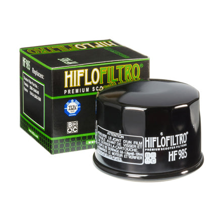 HiFlo-Filtro Oil Filter HF985 for Yamaha TMAX 530 12-16, TMAX 500, Kymco Xciting 500