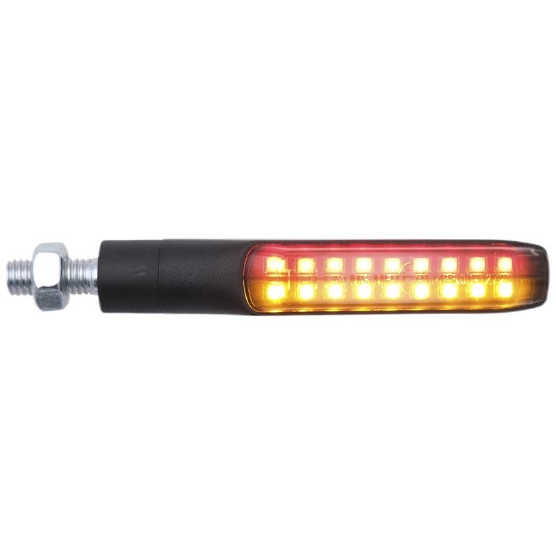Coppia Frecce + luce rossa posteriore + luce stopi  FRE938NER Lightech