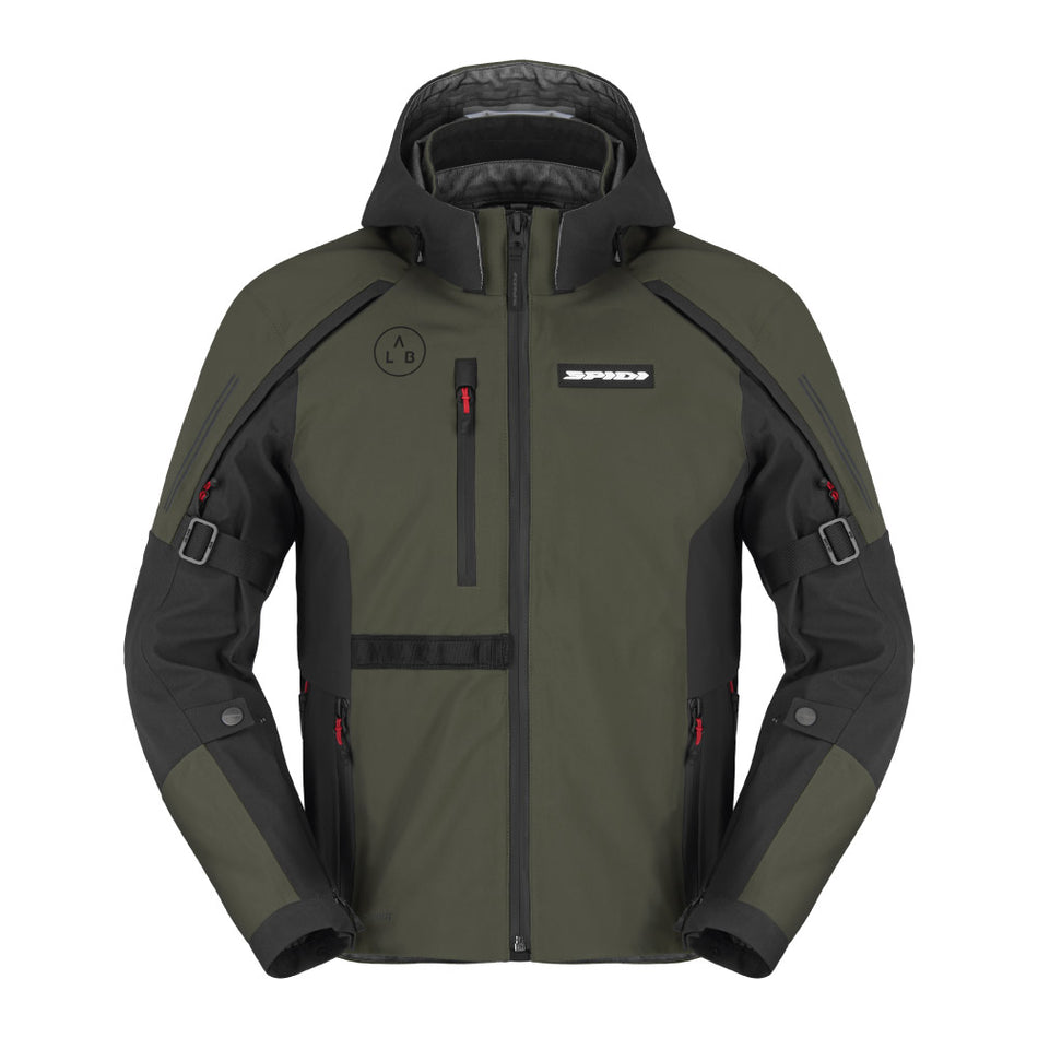 Giacca Spidi H2Out Mission-V Verde Scuro