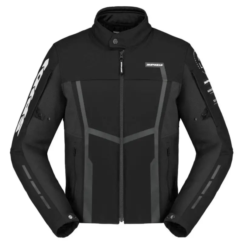 Giacca In Tessuto Spidi Motojoy Nero Bianco