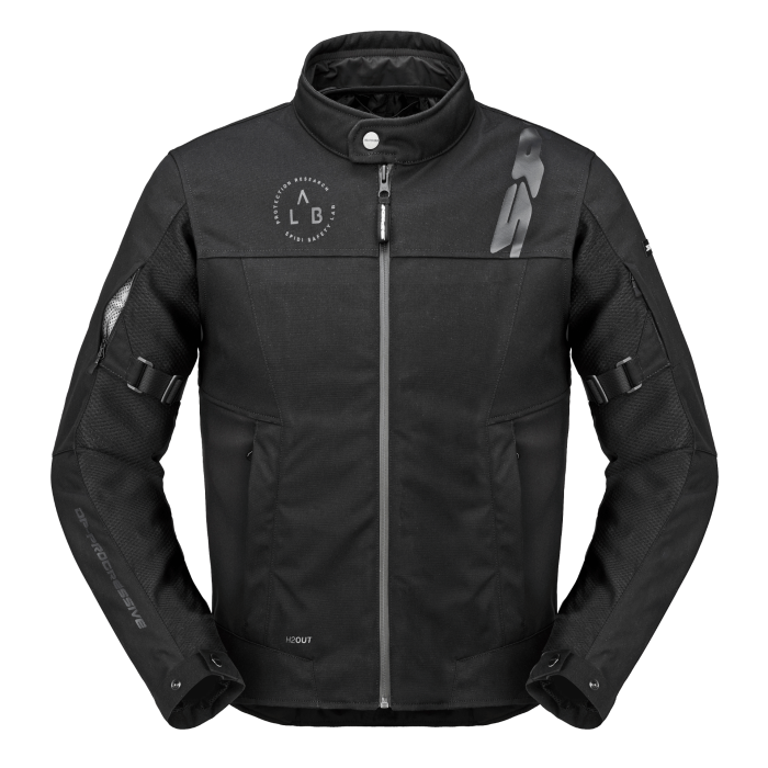 Giacca In Tessuto Spidi Corsa H2Out Nero