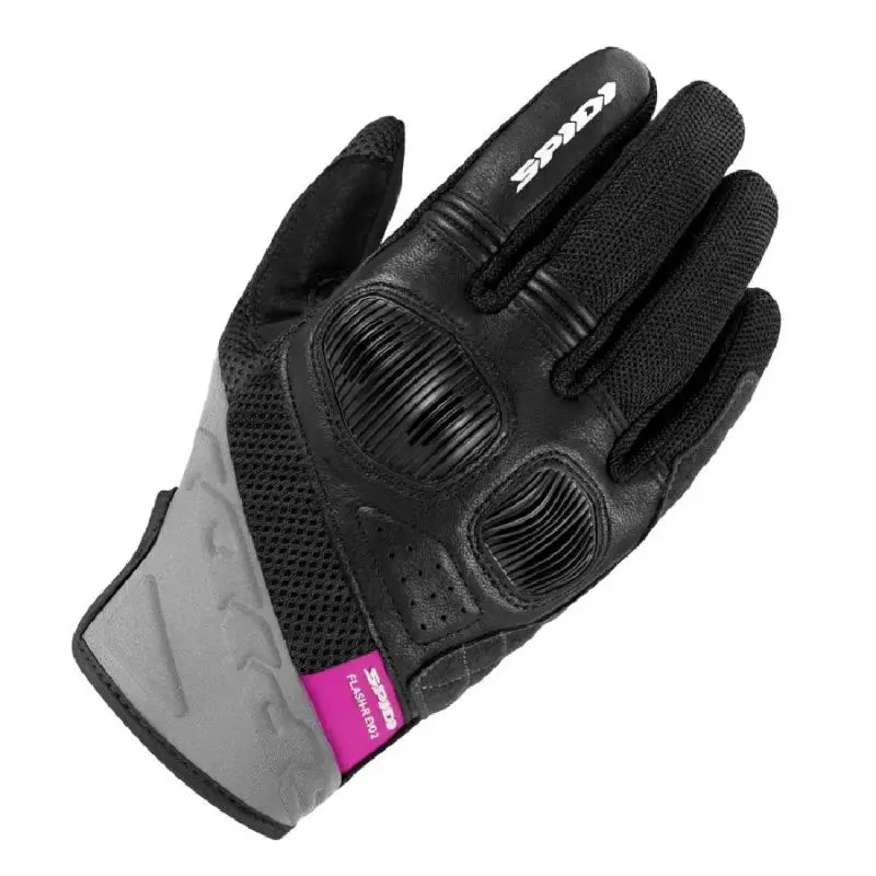 Guanti Donna In Tessuto Spidi Flash-R Evo 2 Nero Fucsia