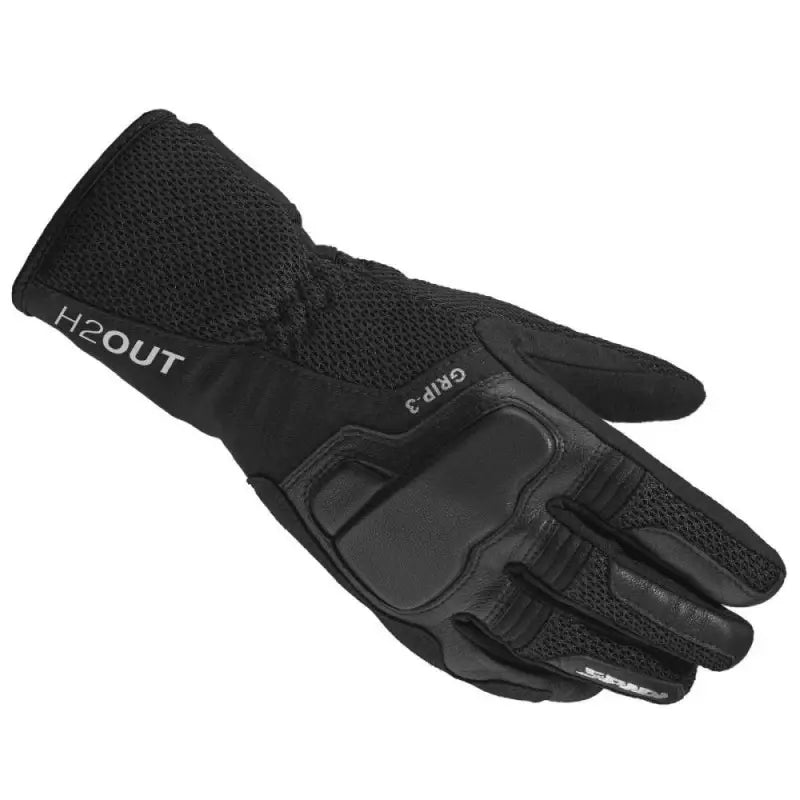 Guanti Donna In Tessuto Spidi Grip 3 H2Out Nero